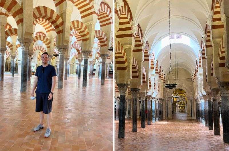 Interior of the Mezquita in Córdoba, photo by Next Level of Travel