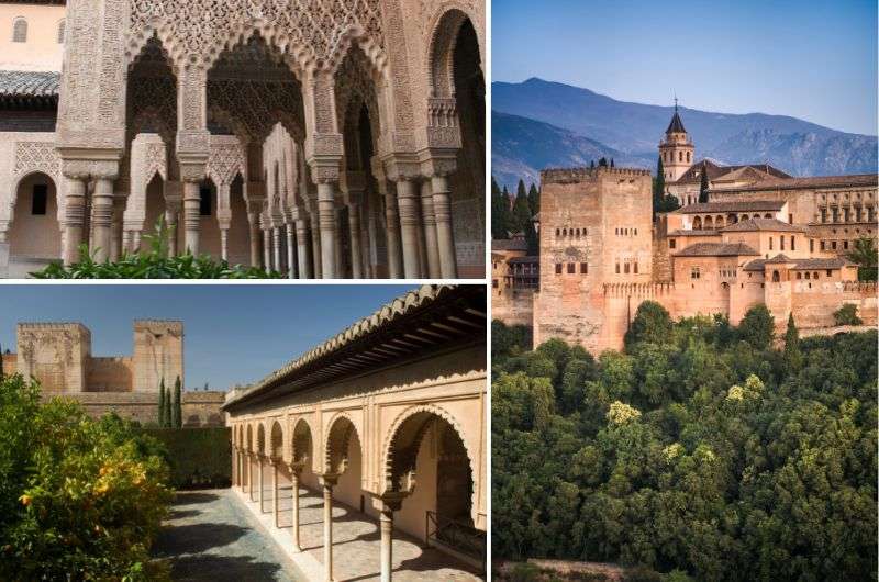 La Alhambra in Granada, Spain itinerary