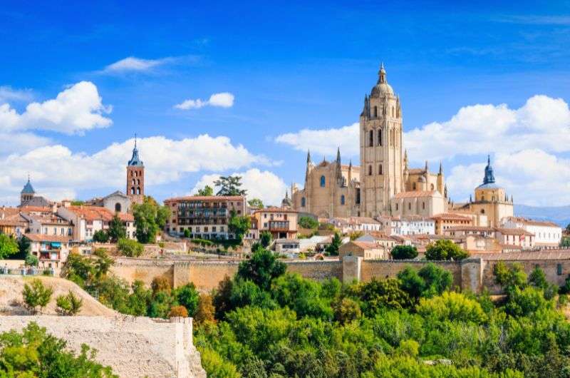 The city of Segovia in Spain, itinerary for 10 days