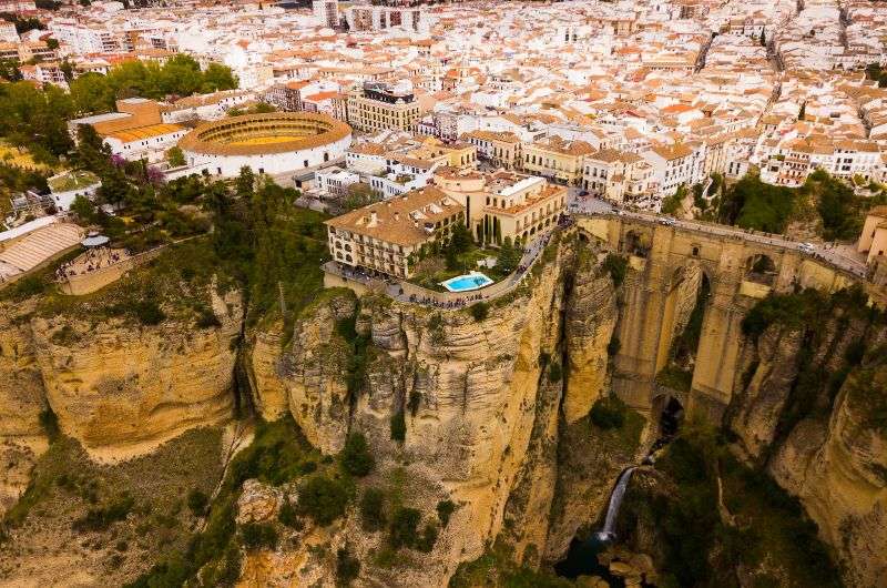 The Ronda city in Spain, one of the stops on the 10-day itinerary