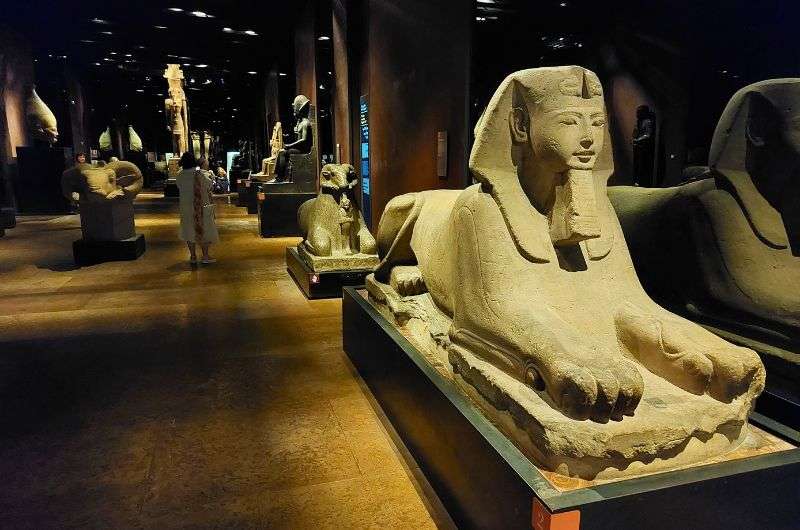 Egyptian Museum in Turin, Italy, photo by Next Level of Travel