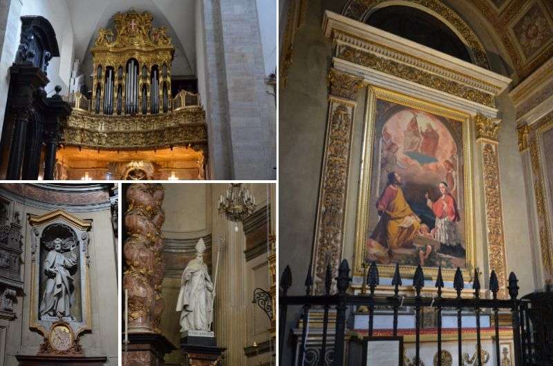 Interior of Turin Cathedral, Italy