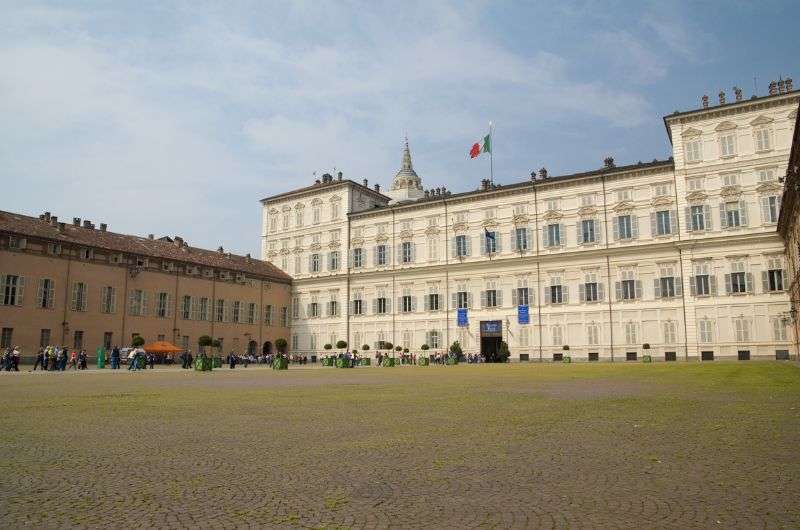 Royal Palace of Truin in Italy