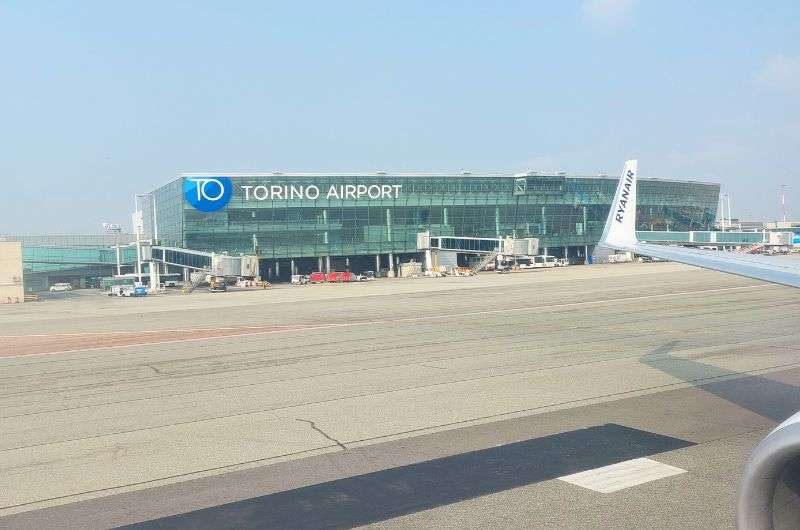 Turin Airport in Italy, photo by Next Level of Travel