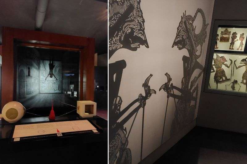 Two interactive exhibitions at the National Cinema Museum in Turin, photos by Next Level of Travel