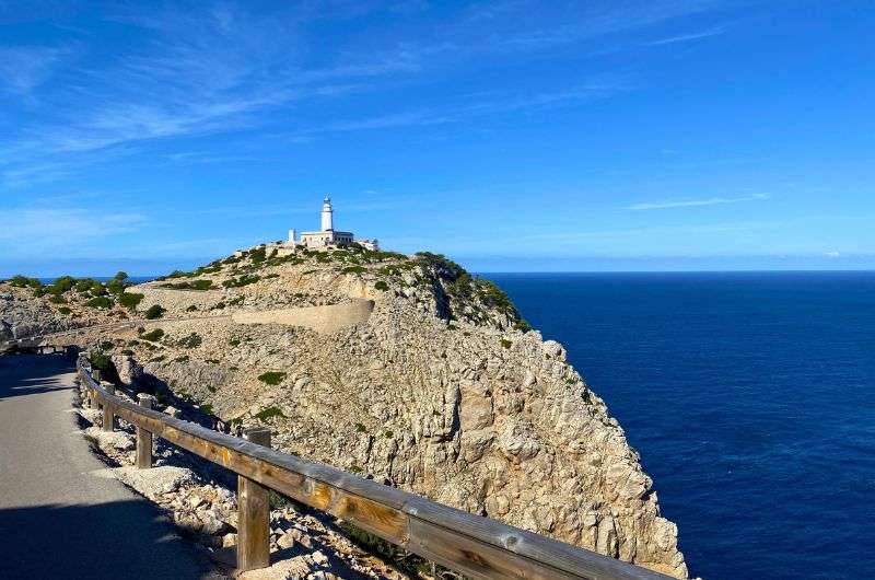 Driving to the lighthouse on Cap de Formentor Mallorca, photo by Next Level of Travel