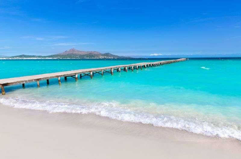 Muro Beach in Alcúdia, Palma de Mallorca itinerary