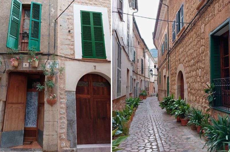 THe narrow alleys of Old Town Soller, photos by Next Level of Travel