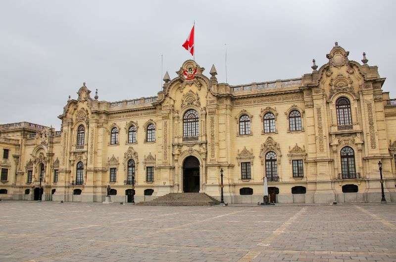 Government Palace in Lima, Peru, itinerary