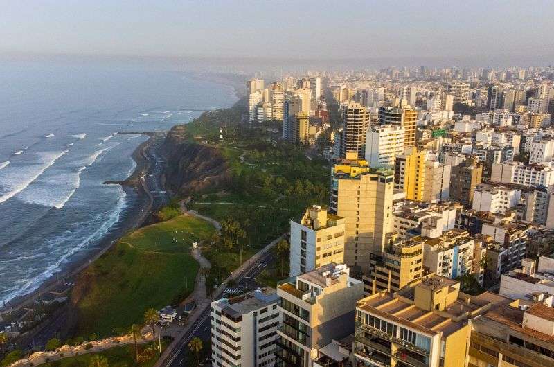 The Lima Miraflores in Peru, itinerary