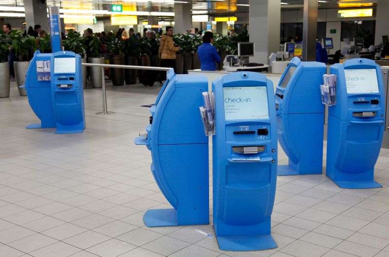 KLM Airlines, Check-in