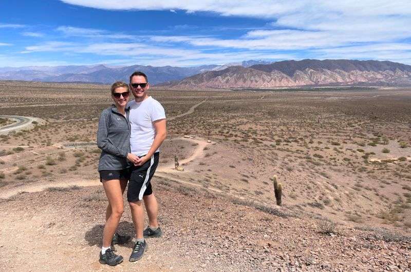 A couple in Los Cardones National Park, Salta, photo by Next Level of Travel