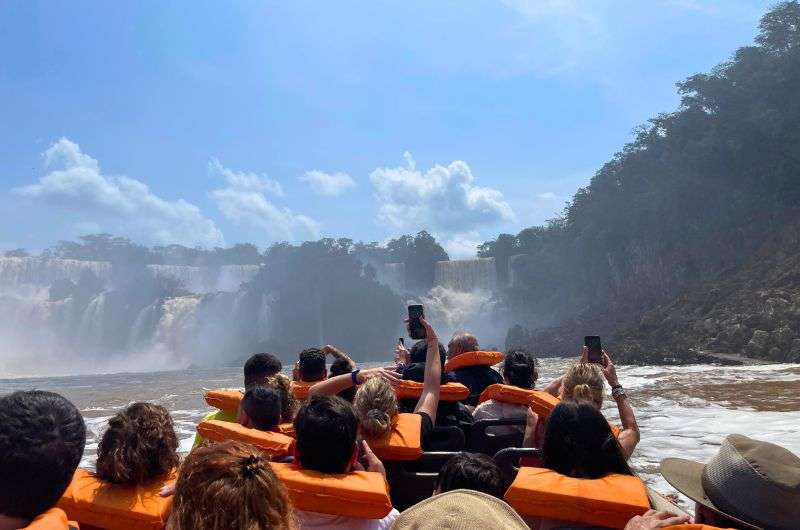 Cruise around Iguazu Falls, Argentina, photo by Next Level of Travel