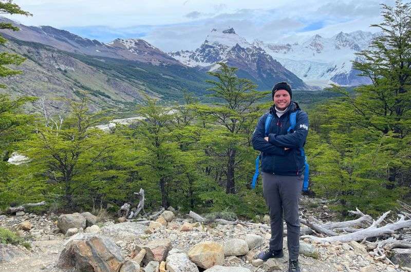 Hiking the Laguna Torre hike in Argentina, photo by Next Level of Travel