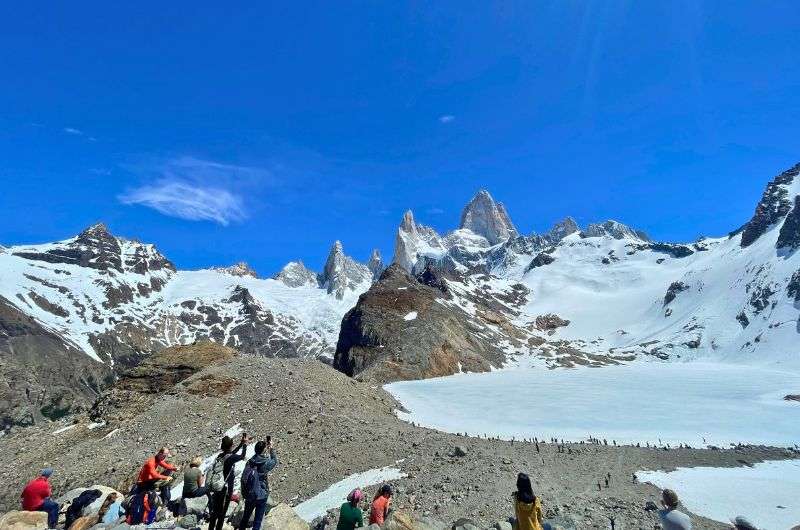 Laguna de los Tres hike in Argentina, photo by Next Level of Travel