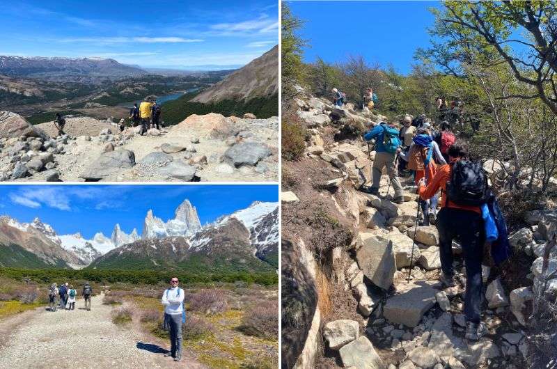 On the way to the Laguna de los Tres in Argentina, photos by Next Level of Travel