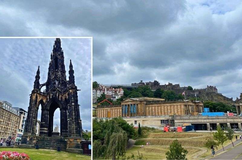 Scott Monument in Edinburgh, Scotland, photo by Next Level of Travel