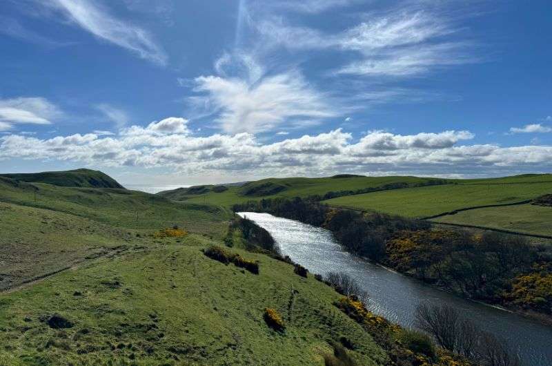 Trail to St Abb’s Head near Edinburgh, photo by Next Level of Travel