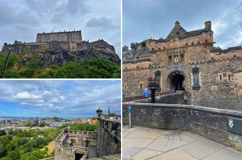 Edinburgh castle, one day in Edinburgh, photos by Next Level of Travel