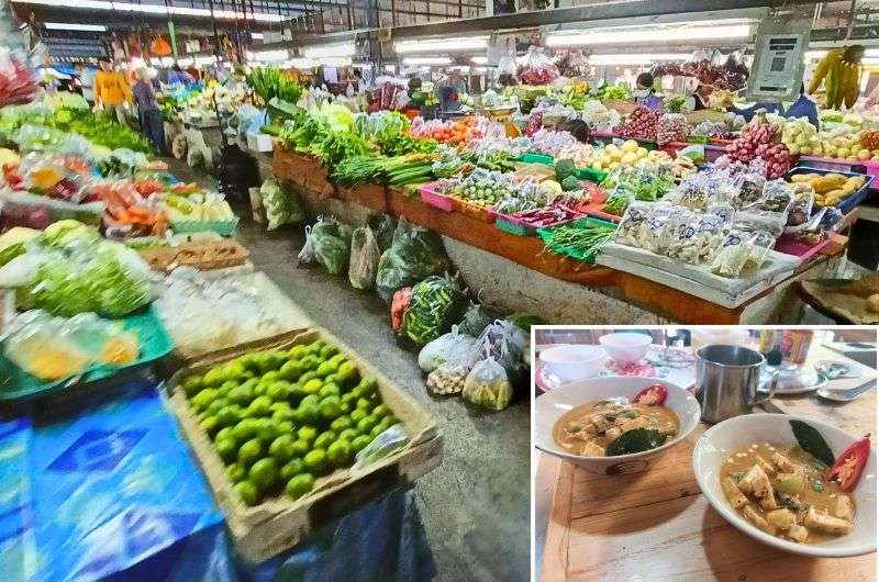 Cooking and visiting the market in Chiang Mai, Thailand 3 week itinerary, photo by Next Level of Travel