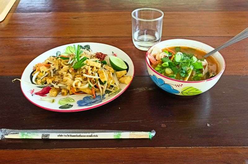 Preparing Thai food as part of the 3 week Thailand itinerary, photo by Next Level of Travel