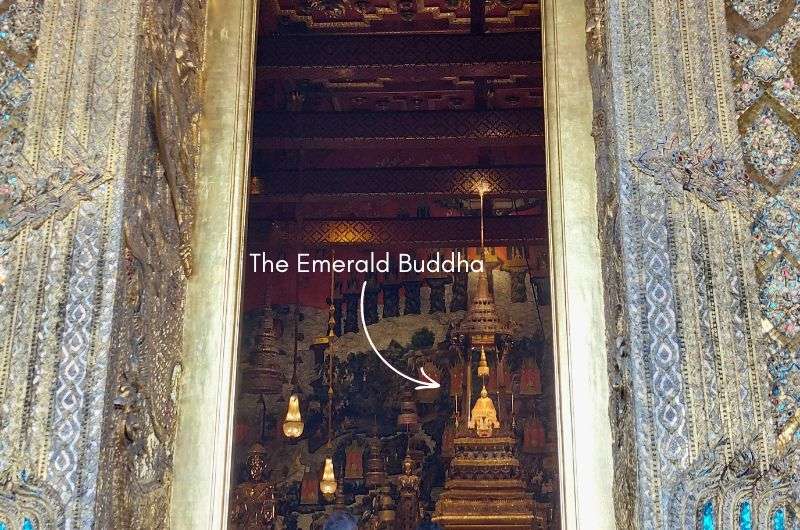 The Emerald Buddha in Bangkok Grand Palace, Thailand, photo by Next Level of Travel