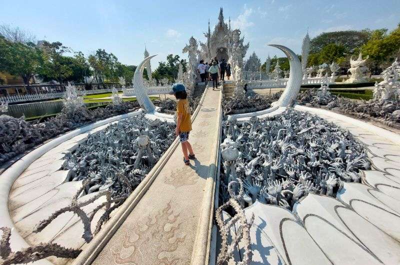 Visiting White Temple in Chiang Rai, photo by Next Level of Travel