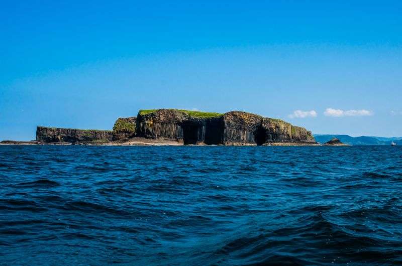 Hiking at Treshnish on Isle of Mull, Scotland