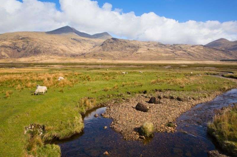 Hiking to Ben More on Isle of Mull in Scotland