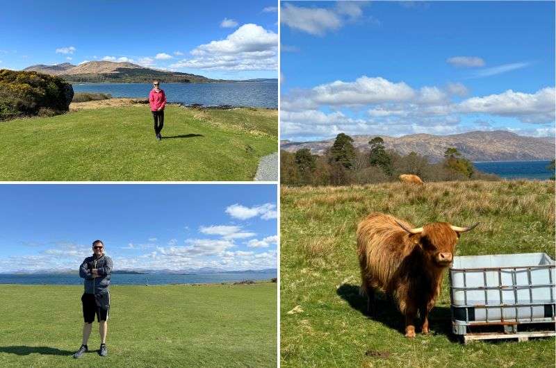 Photo shoot in the area around Duart Castle on Isle of Mull in Scotland, photos by Next Level of Travel