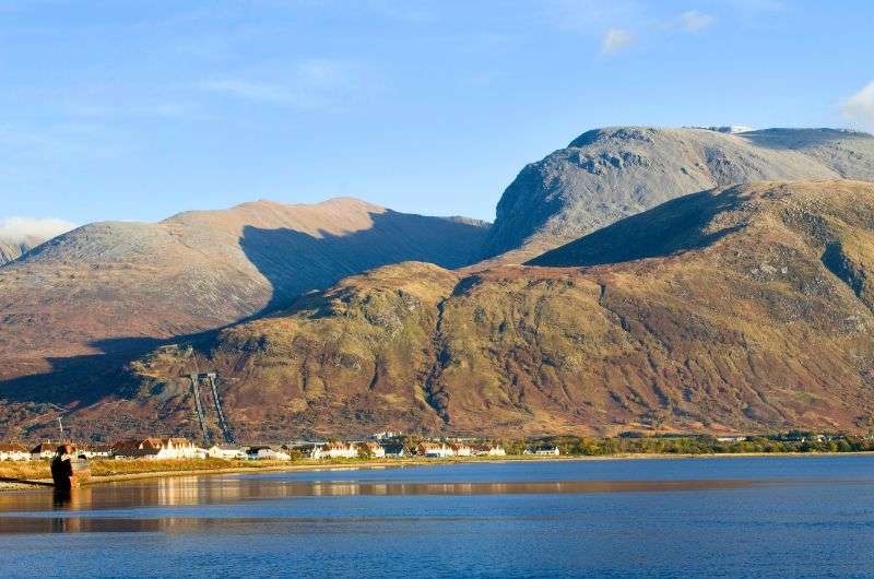 Ben Nevis close to Loch Ness, Scotland