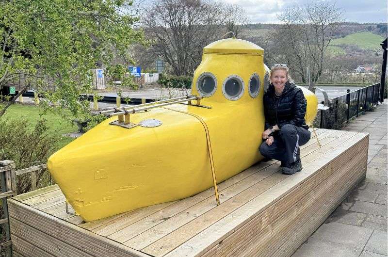 Visiting the Loch Ness centre, Scotland, photo by Next Level of Travel