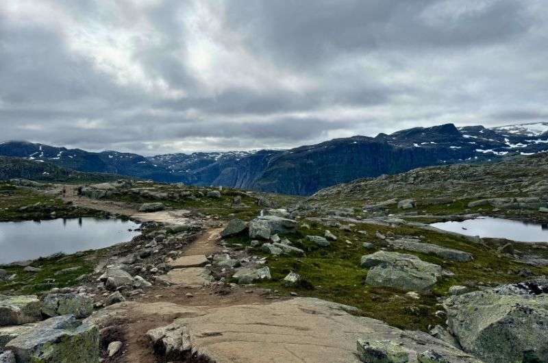 Beautiful scenery on the Trolltunga hike in Norway, photo by Next Level of Travel