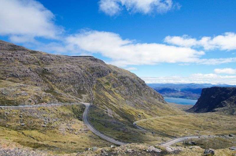 Bealach na Bà in Scotland, photo by Next Level of Travel