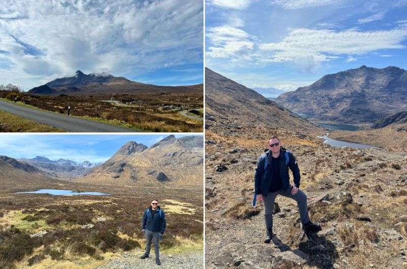 Beautiful sceneries of Cuillin mountains in Scotland, photo by Next Level of Travel