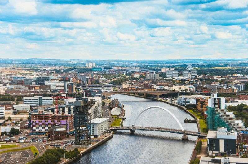 City of Glasgow in Scotland, itinerary