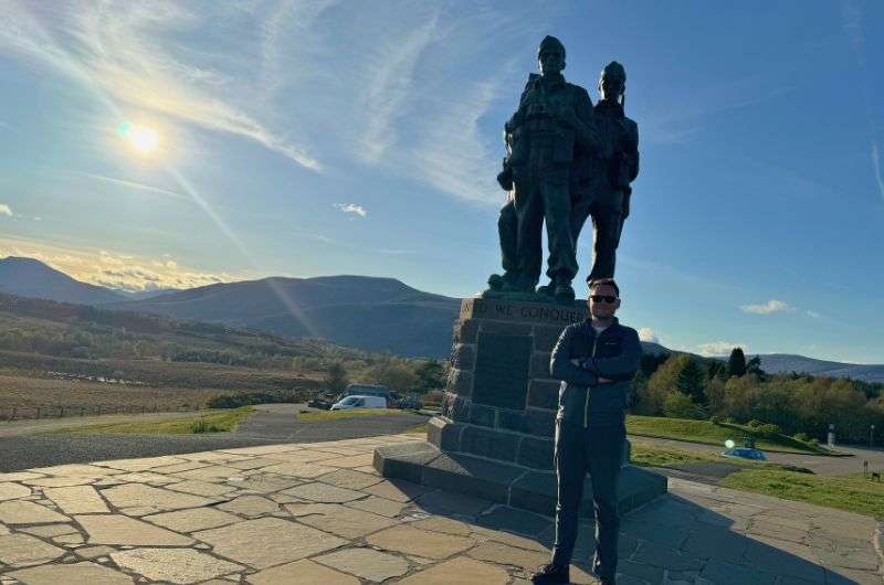 Commando Memorial, Scotland, photo by Next Level of Travel