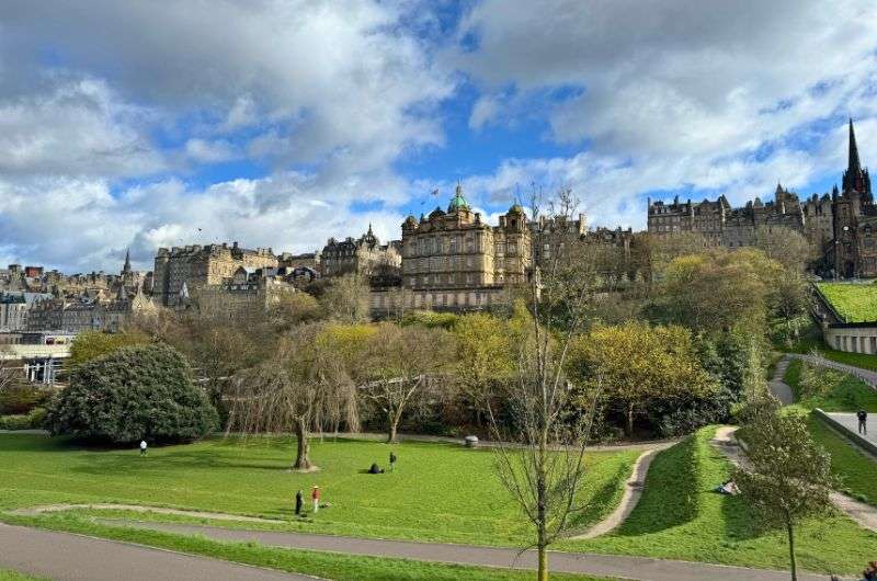 The city of Edinburgh in Scotland, photo by Next Level of Travel