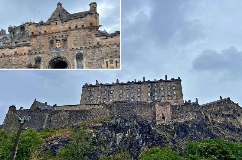 The Edinburgh castle, photo by Next Level of Travel