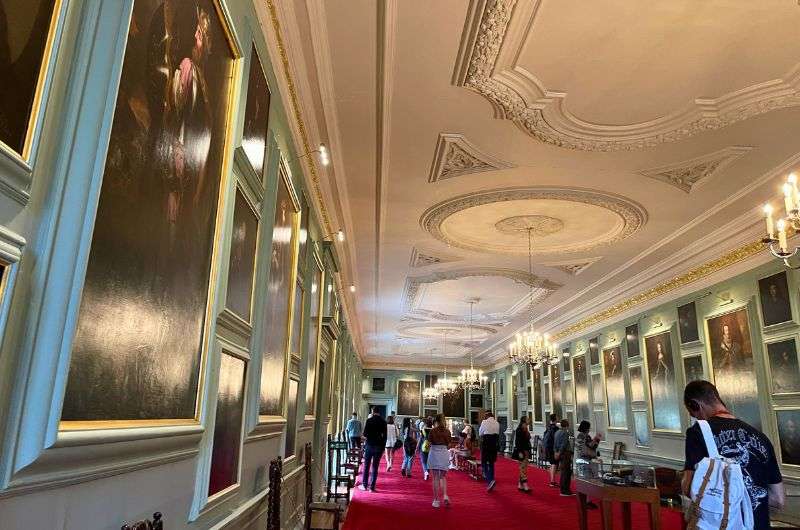 The King’s Gallery in Holyrood Palace in Edinburgh, photo by Next Level of Travel