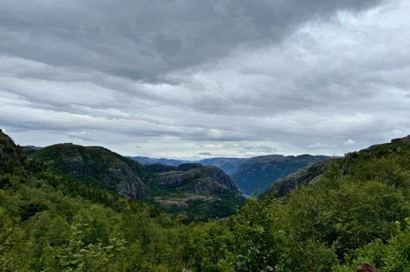 Pulpit Rock hike nature, Norway, photo by Next Level of Travel