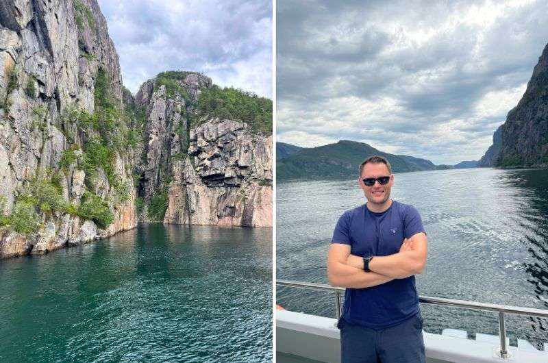 Taking the Lysefjord cruise in Stavanger, Norway, photos by Next Level of Travel