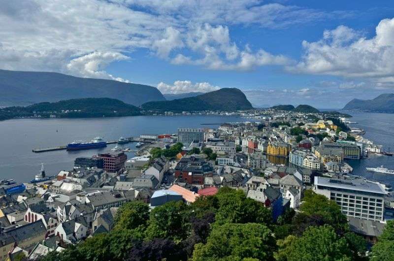 Ålesund city in Norway, photo by Next Level of Travel