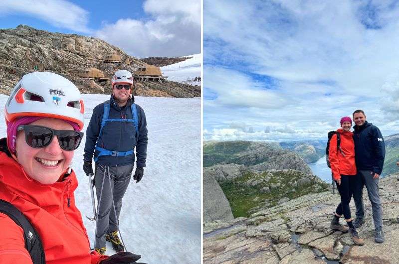 Couple in Norway, photos by Next Level of Travel