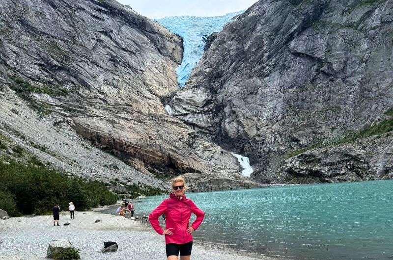 Briksdal Glacier in Norway, photo by Next LEvel of Travel 