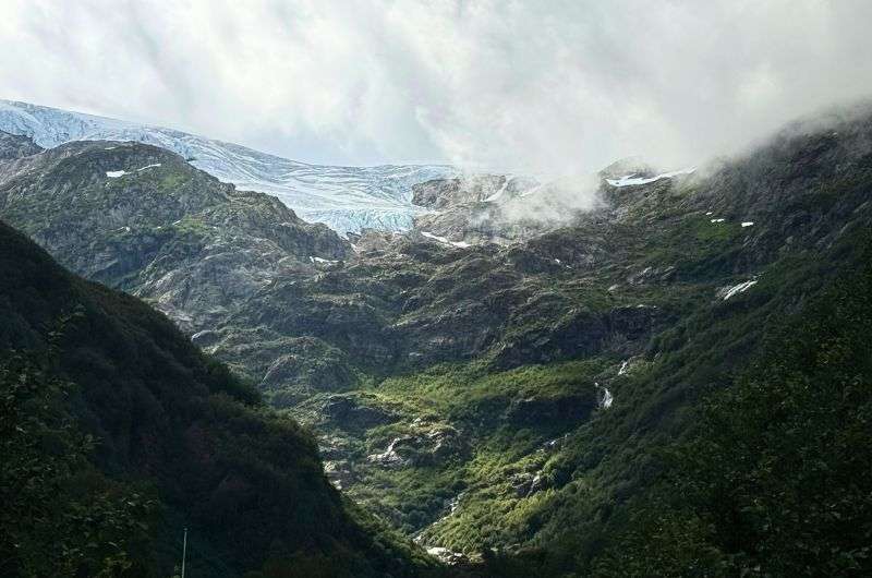 The Buarbreen glacier in Norway, photo by Next Level of Travel