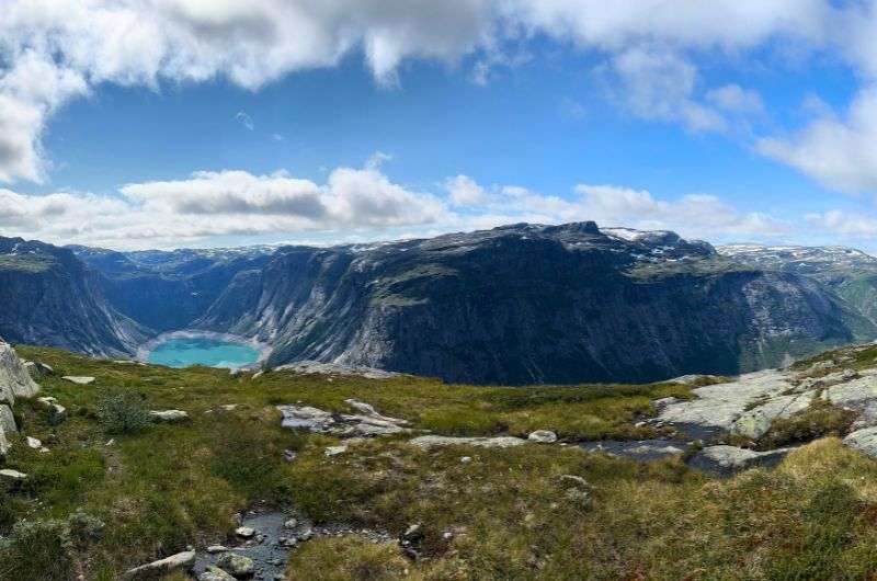 The Trolltunga hike scenery in Norway, photo by Next Level of Travel