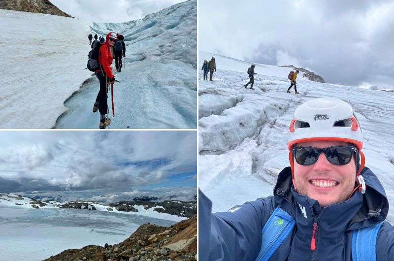 Hiking the Folgefonna glacier in Norway, photos by Next Level of Travel