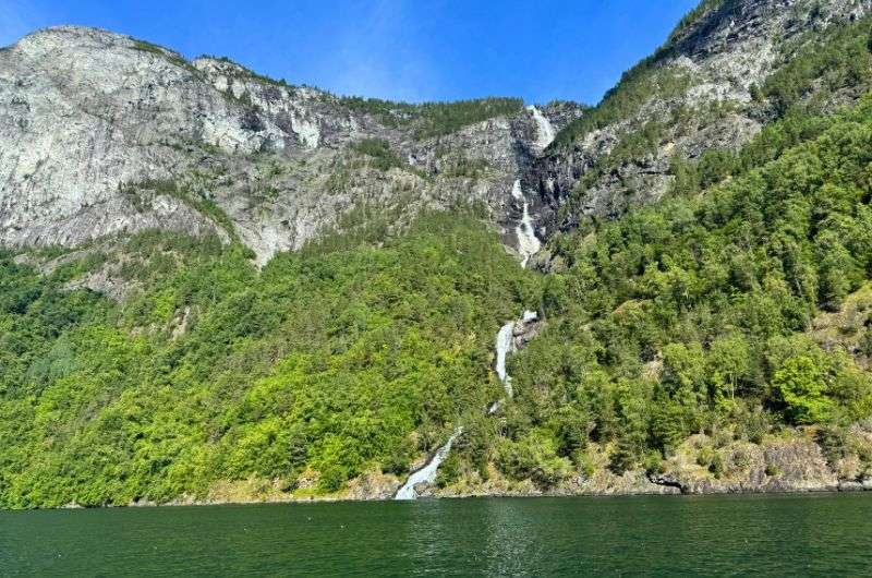 The Nærøyfjord site in Norway, photo by Next Level of Travel