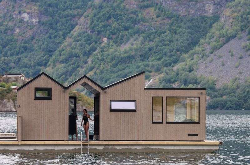 FjordSauna in Aurland, Norway,